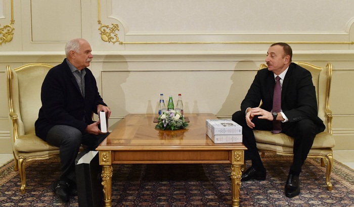 President Ilham Aliyev received Nikita Mikhalkov